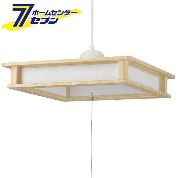 LED和風ペンダントライト 8畳用 昼光色 [品番]06-3875 LT-W40D8G-W1 オーム