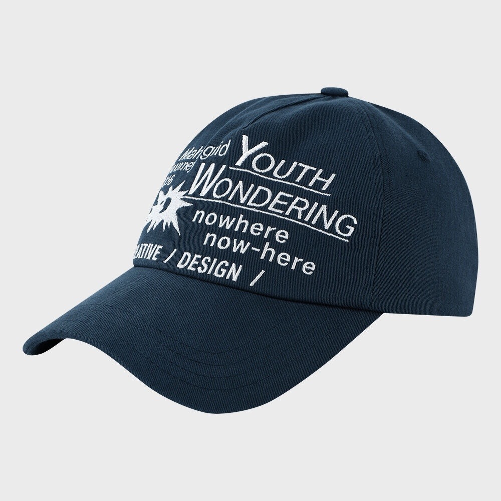 マングリッドゴシックタイポキャップネイビー (MG2EFMAB27A)