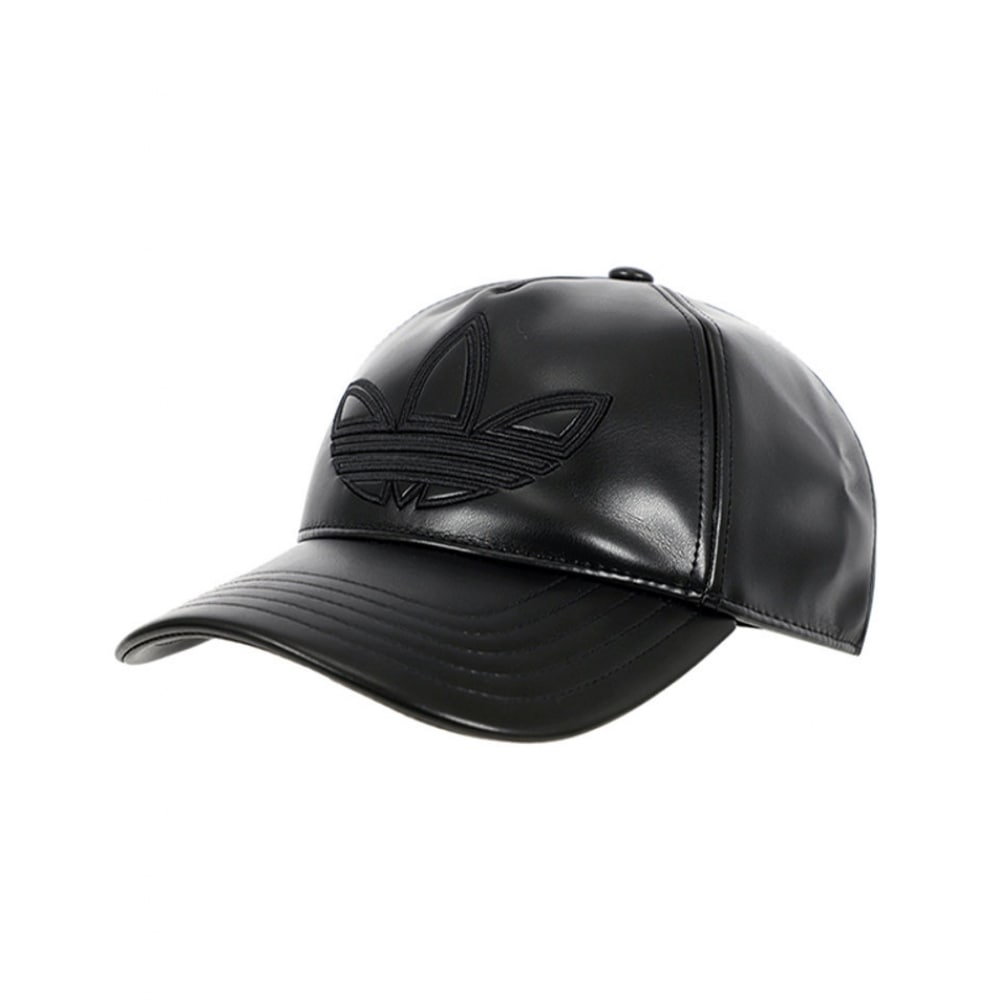 アディダスハットポリウレタントレフォイルアウトラインベースボールキャップ