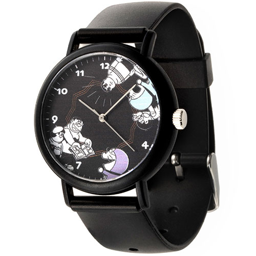 ドラえもん　初夏モデル　甘い香りつき　ブラック　腕時計　コンセプトウォッチ