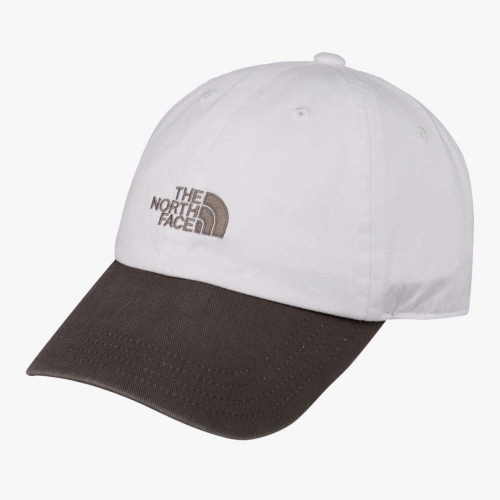 THE NORTH FACE ホワイトラベル ロゴ ボールキャップ_OFF WHITE NE3CR01M
