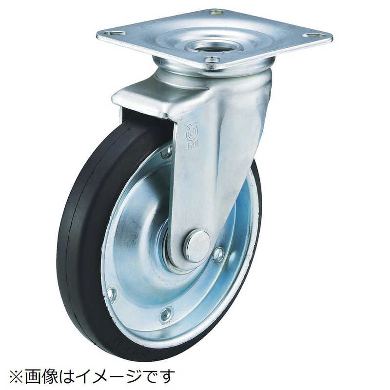 トラスコ中山　プレス製運搬車用自在キャスター Φ130　TR130J 5,292円