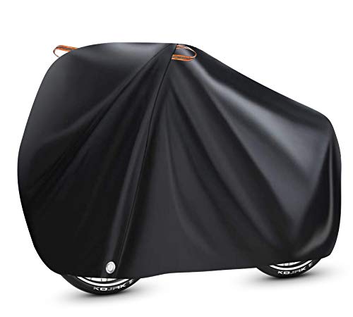 再販未定自転車カバー 29インチまで対応 サイクルカバー PUコーティング 210T UVカット ワンタッチバックル ゴム紐 防水 防塵 耐熱 台風 対応 盗難防止 風飛び防止 反射テープ 収納袋付き