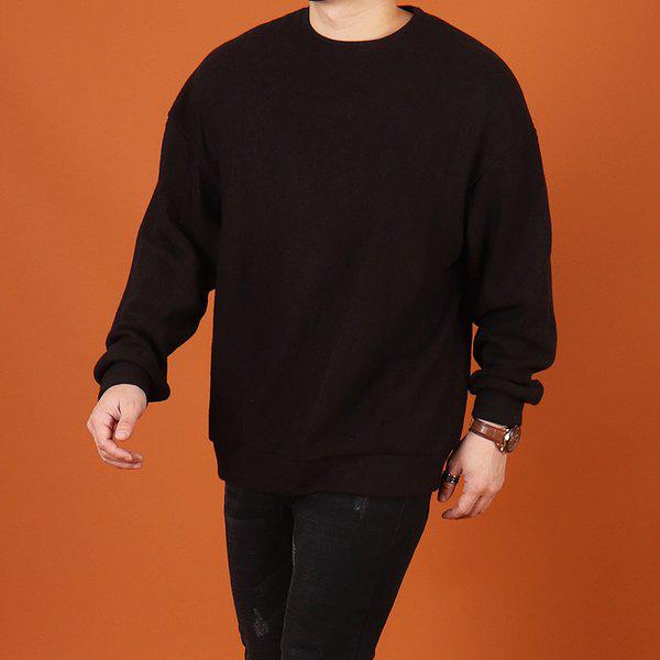 WWFメンズビッグサイズセーター起毛スウェットシャツ