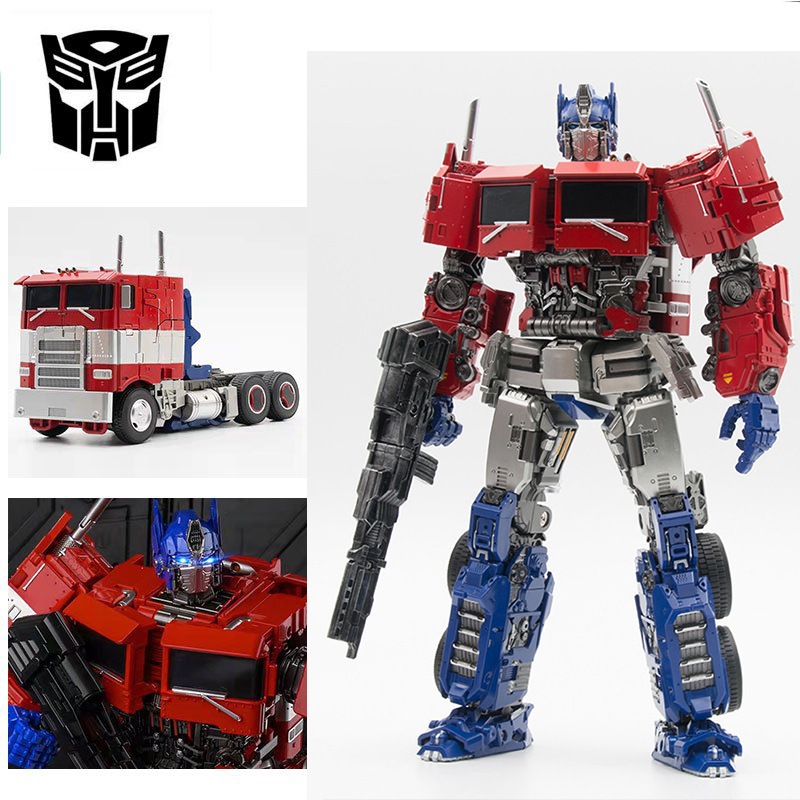 AOYI MECH Leader Transformers コンボイ 眼/ピストル 発光 オプティマスプライム トランスフォーマー おもちゃ プレゼント ギフト 誕生日