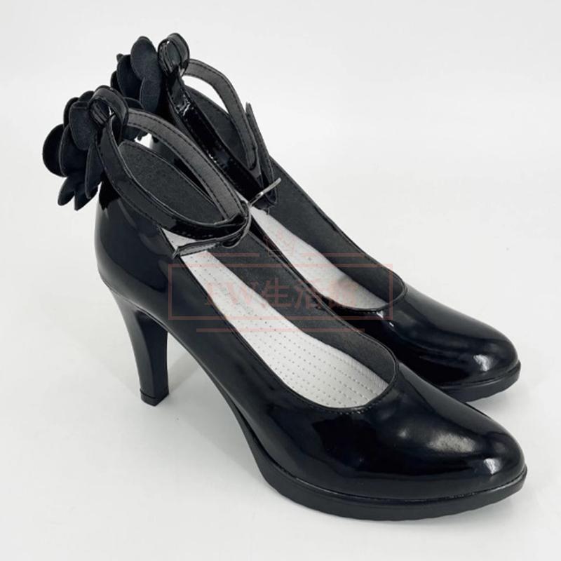 新品限定勝利の女神：NIKKE ノワール(Noir) コスプレ 靴 ブーツ 道具小物 靴 仮装 変装 コスチューム 撮影 祭り