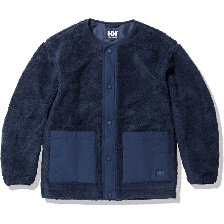 フルームプルーフウール ファイバーパイル サーモ ワークジャケット(メンズ) M ネイビー #HOE52270-N