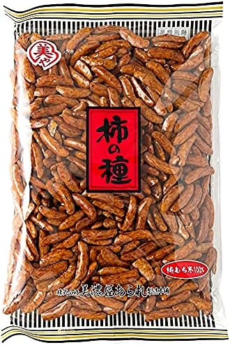 横浜美濃屋あられ お徳用 柿の種100％ 195g×10袋