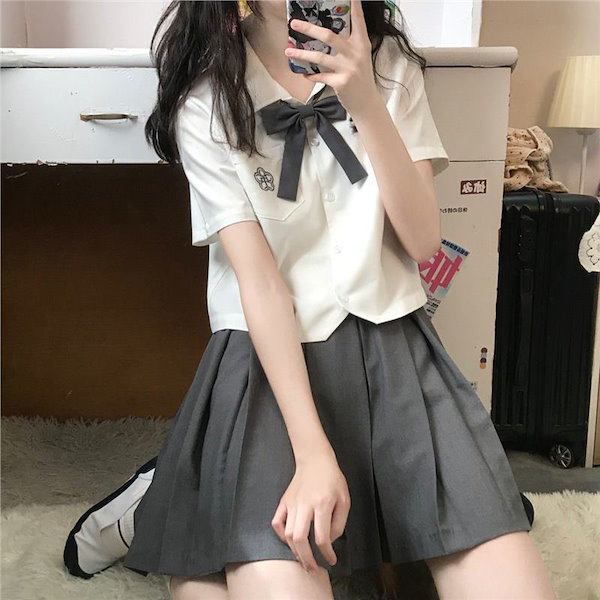 Qoo10] 涼しく楽ちんセット制服セーラー服JK制服
