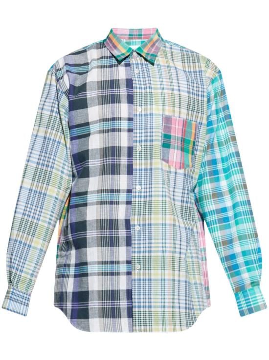 COMME DES GARCONS Men Shirts FOB008 1CHECKCHECK MultiColour