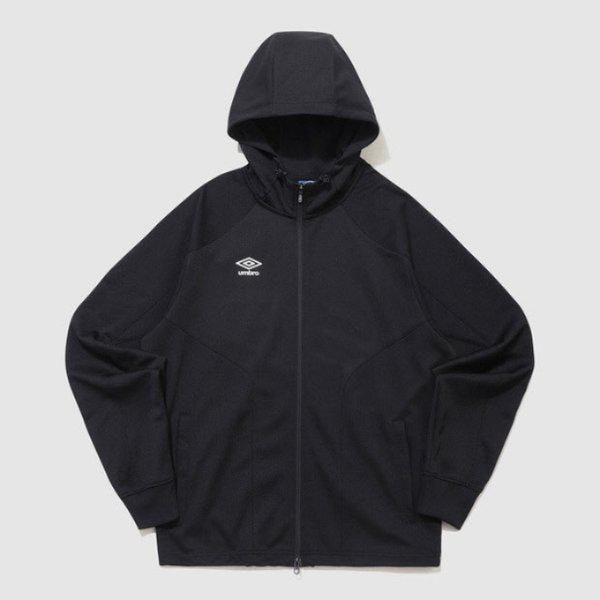 フードジップアップ TQT UQ121SFT11-BLK PTR フリーマッチニットフードジップアップ / BLACK