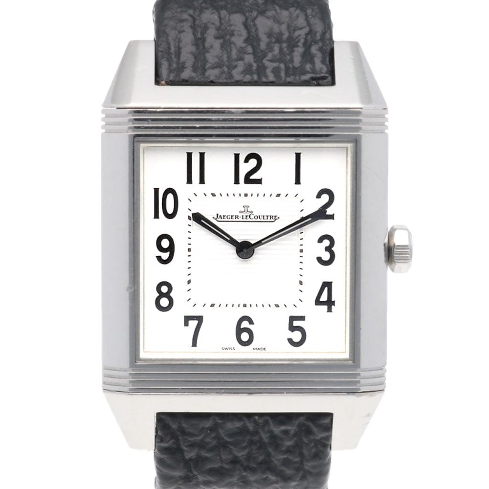 ジャガー・ルクルト レベルソ スクアドラ 腕時計 ステンレススチール 236.8.47 クオーツ 1年保証 JAEGER-LECOULTRE 中古