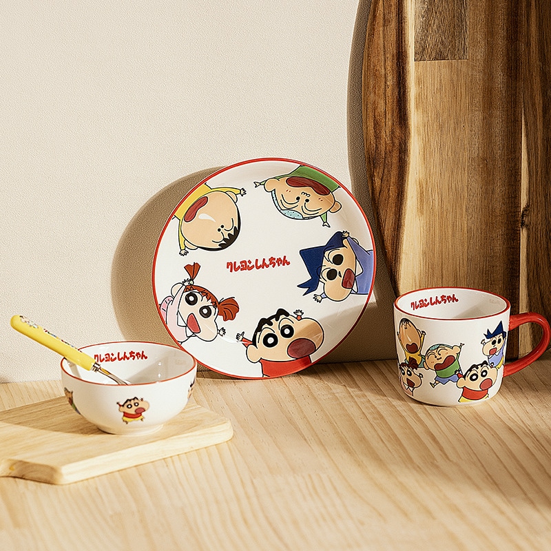 【2個】アニメ陶器丼ホーム和風新スタイル食器セット一人用