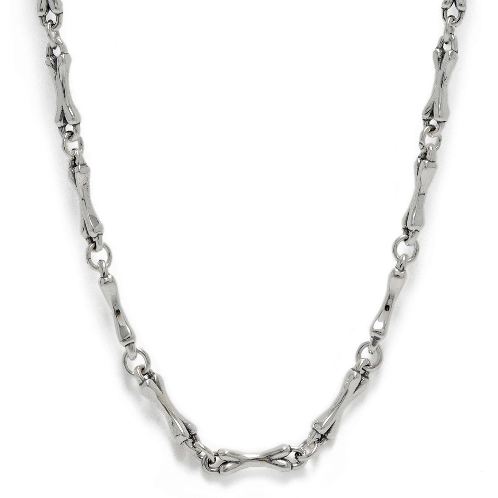 925 ボーンチェーンネックレス50cm [ns161-50cm]