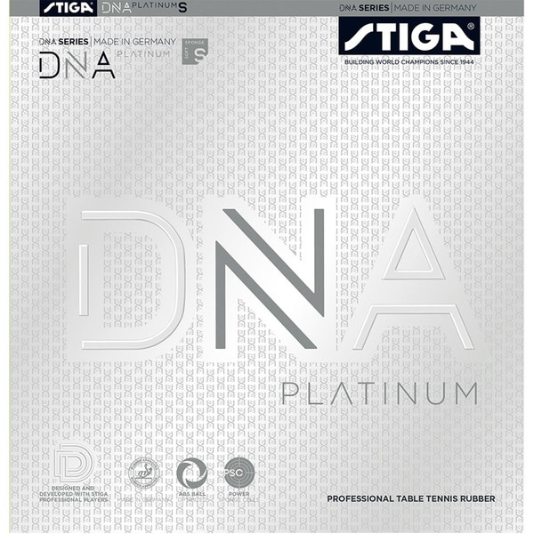 STIGA スティガ テンション系裏ソフトラバー DNA プラチナ S レッド MAX 卓球 1712040523