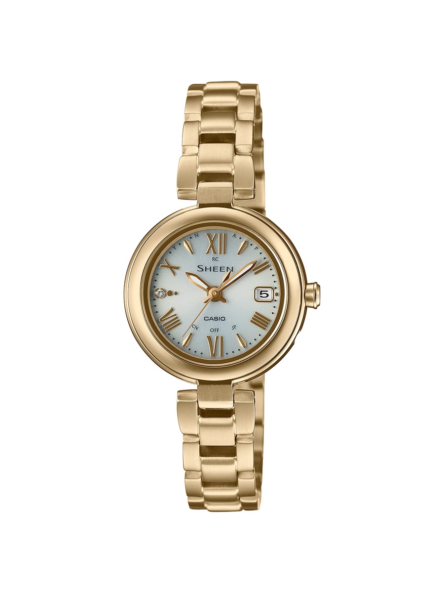 カシオ 【国内正規品】SHEEN　Radio Controlled Model Titanium Series ソーラー電波　レディースタイプ SHW-7100TG-7AJF