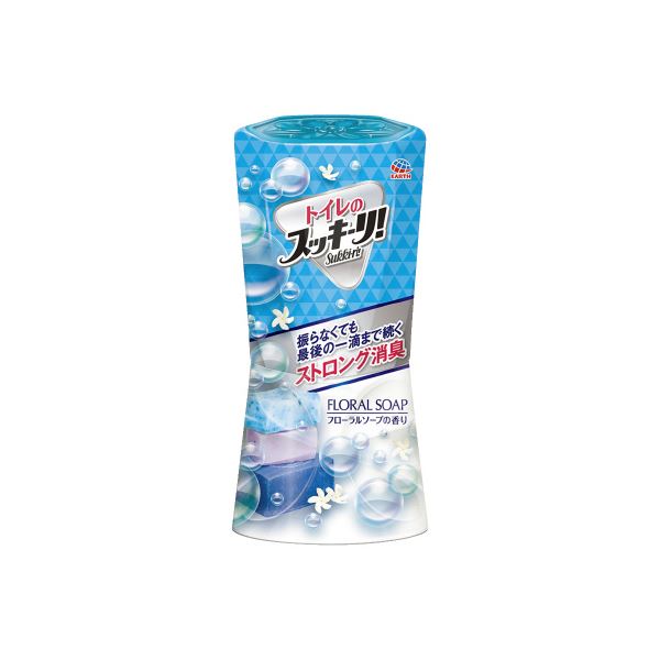 (まとめ）アース製薬 トイレのスッキーリフローラルソープ 400mL(×10セット)