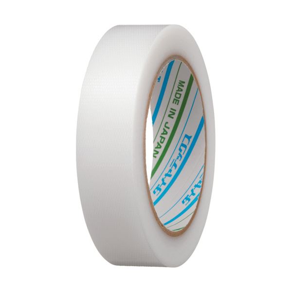 （まとめ）ダイヤテックス パイオランクロス粘着テープ 塗装養生用 25mm25m クリア Y-09-CL-25 1巻 50セット