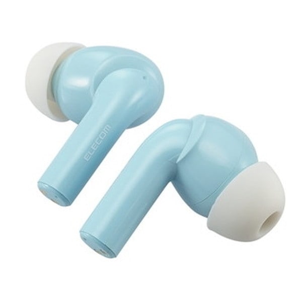LBT-TWS15BU ブルー [ワイヤレスイヤホン (Bluetooth ノイズキャンセリング 耳せん機能 低遅延 外音モード Type-C 充電)] メーカー直送