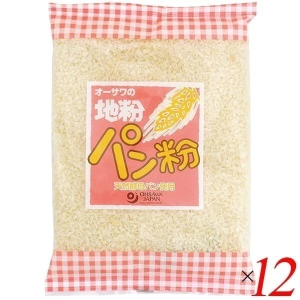 パン粉 無添加 国産 オーサワの地粉パン粉 150g 12個セット 5,507円