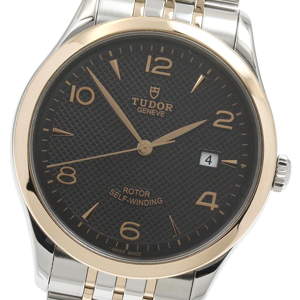 チュードル TUDOR 91651 1926 デイト 自動巻き メンズ 良品 保証書付き_930985【中古】