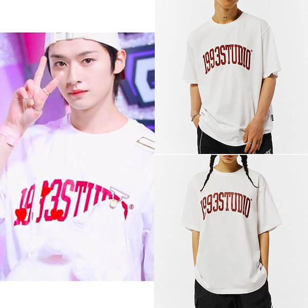 STRAY KIDS/Red Velvet 着用]AUTHENTIC トレーナー/ユニセック Qoo10] 1993STUDIO [Stray Kidsリノ着用] Aut