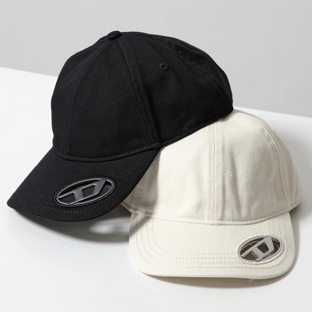 DIESEL ディーゼル ベースボールキャップ C-PLAK A11357 0PFAA メンズ コットン オーバルD ロゴ 帽子 カラー2色 A113570PF
