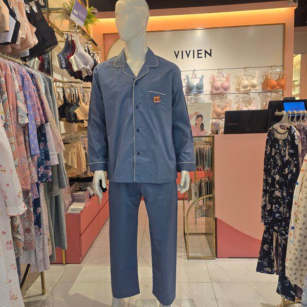 スターフィールド安城 純綿 かわいいアライグマキャラクター 男性パジャマ(MP590L MTB) 6,311円