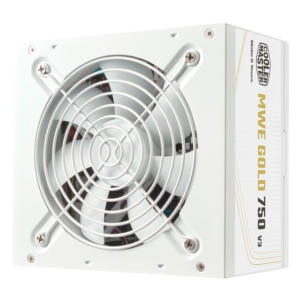 MWE Gold 750 V3 ATX 3.1 White Non-Modular PC電源ユニット 750W MPE-7506-ACAG-GJP