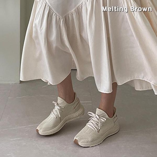 女性用カジュアルスニーカー メッシュ運動靴 MT23