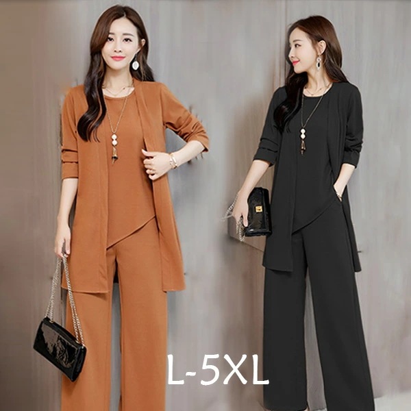 【即納860】2色!セットアップ レディース 春秋 3点セット ベスト+ジャケット+パンツ 長袖 オシャレ レディース おしゃれ 大きいサイズ 着痩せ 通勤 OL 秋服 新作 30代 40代