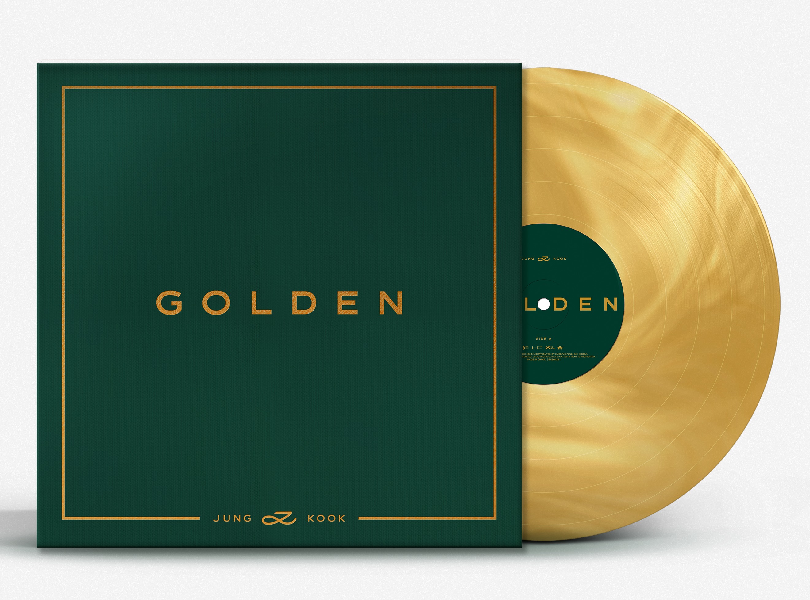 BTS JUNG KOOK GOLDEN 1ST SOLO ALBUM LP VER