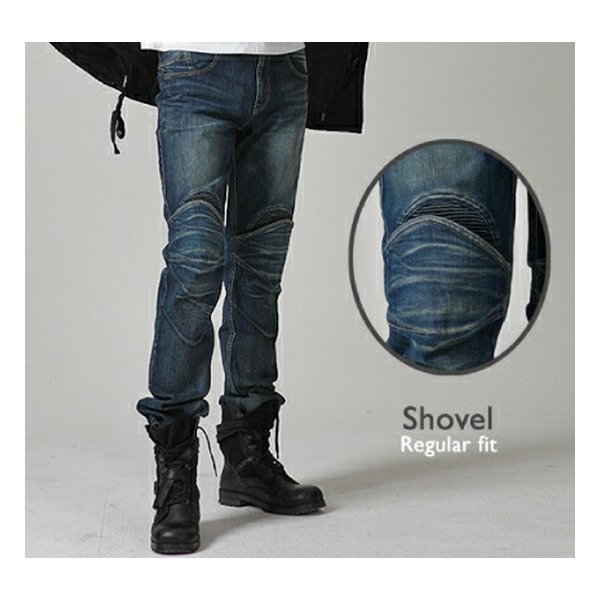 UGLYBROS モトパンツ SHOVEL BL-36 UB0003BL5