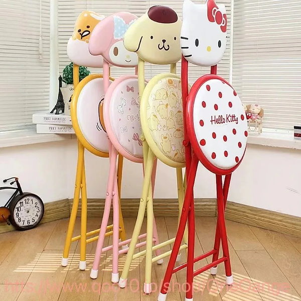 サンリオ　シナモロール　 折りたたみ チェア　椅子　パイプ椅子　Sanrio シナモロール 折りたたみイス - メルカリ