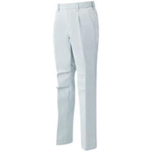 ワンタックワークパンツ 制電ソフトツイル ネイビー ウエスト70cm 6,193円