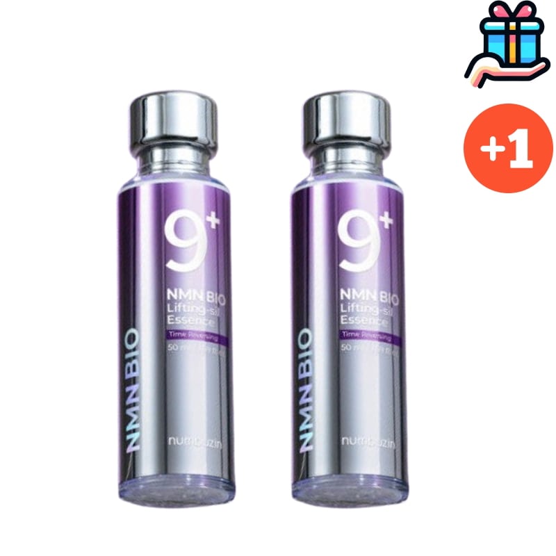 [新品発売1+1] 9番 NMN BIO リフティング 原液 エッセンス 50ml+50ml uan 韓国人気 セーラム 顔パック しわ 顎の肉 首のしわ 童顔 むくみ 除去 ブイライン 毛穴