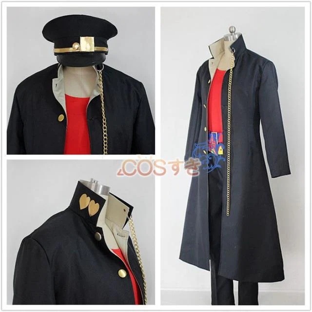 ジョジョの奇妙な冒険　スターダストクルセイダース　空条承太郎 コスプレ衣装 高品質 新品 Cosplay アニメ