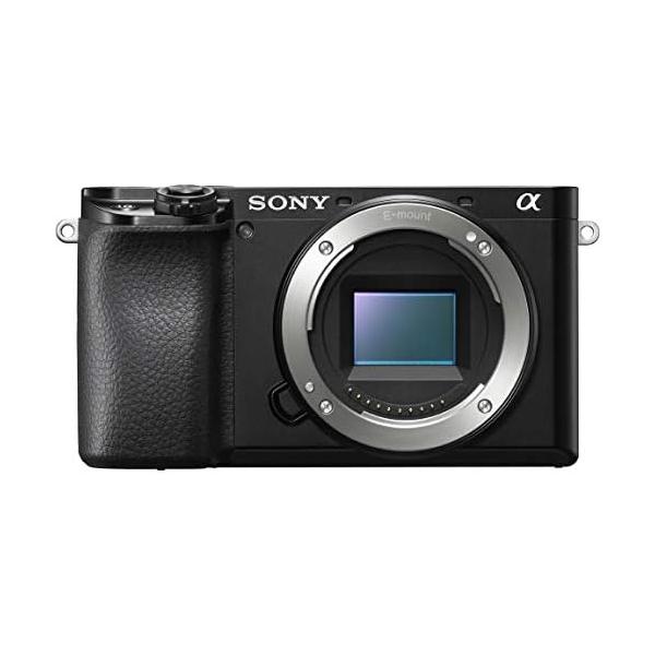 【中古】ソニー ミラーレス一眼 α6100 ボディ ブラック ILCE-6100 B 秒間11枚連写 リアルタイム瞳AF