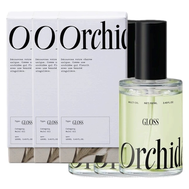 グロスオイル 100ML x 3 3個セット