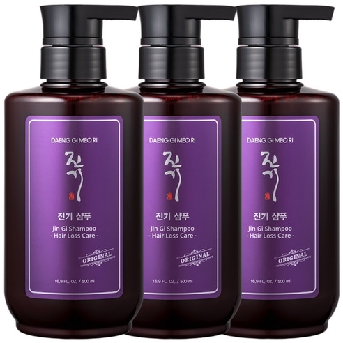 [500ml X 3ea] Daeng Gi Meo Ri 珍気シャンプー500mL