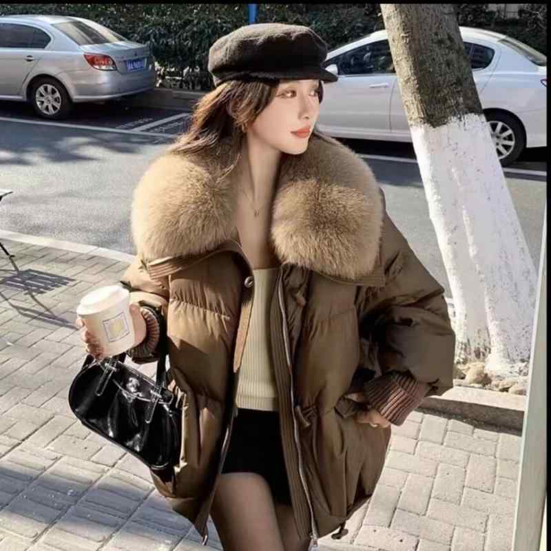 秋服 レディース ファッション オシャレ カワイイ シンプル 大人カワイイ 大きいサイズ コットンコート 冬 スタイル ダウン 襟 ジャケット