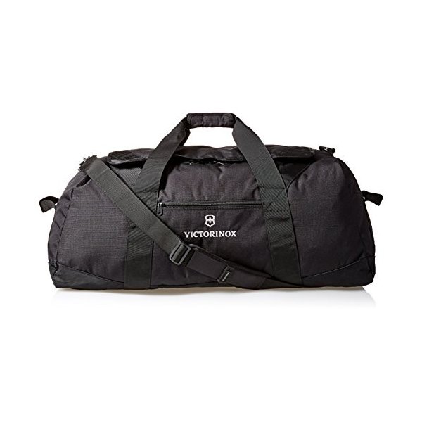 Victorinox Lifestyle Accessory 4.0 Large Travel Duffel， Black/Black Logo， One Size 並行輸入品