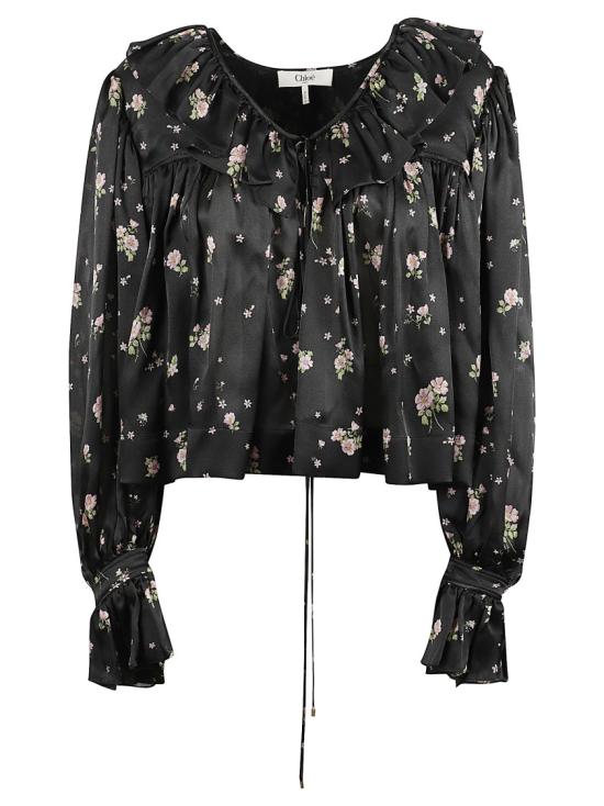 CHLOE Women Tops CH25AHT27481001 Black