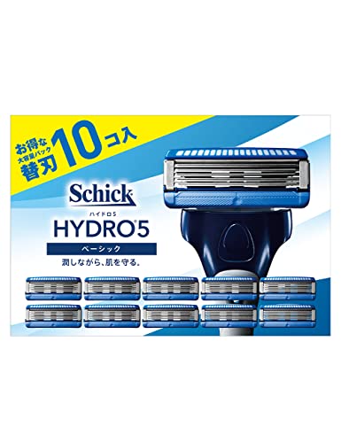 Schick(シック) ハイドロ5ベーシック 替刃(10個入) 髭剃り カミソリ