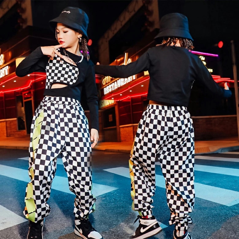 ヒップホップ ダンス衣装 セットアップ 　キッズ　ジャズ　ダンス衣装 チア 女の子 ヒップホップ 衣装　ダンス 衣装 ヒップホップ　チアガール ダンス衣装 ヒップホップ ファッション　ダンス衣装 k- 5,467円