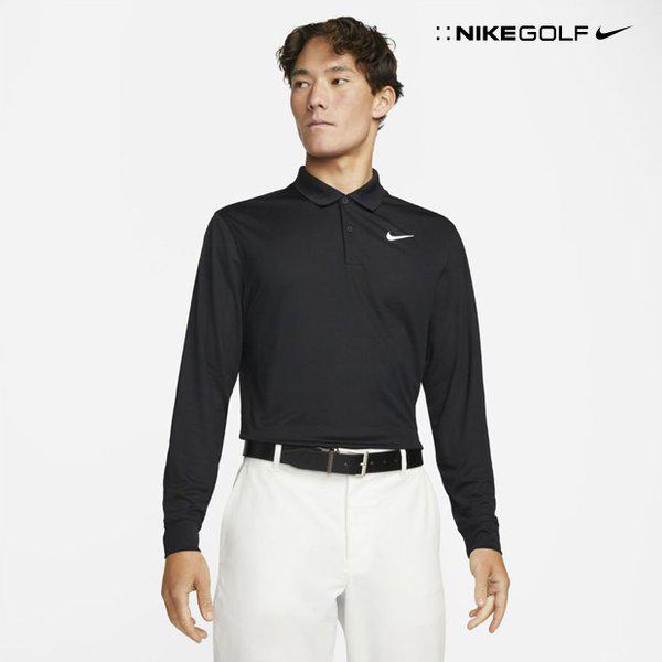 DN2345-010 ナイキ Dri-FIT Victory ソリッド ゴルフ 長袖ポロ AS