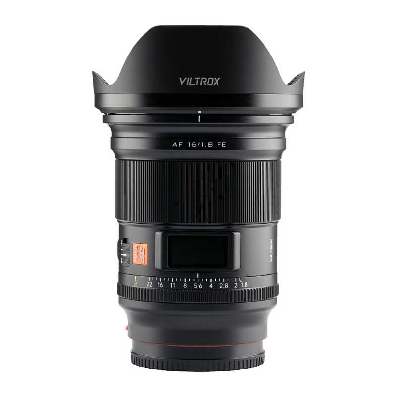 VILTROX　カメラレンズ Viltrox AF 16mm F1.8 ソニーEマウント ブラック ［ ソニーE / 単焦点レンズ ］　AF161.8E