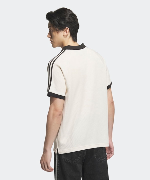 Qoo10 adidas アディダス ワッフル ポロシャツ 無地