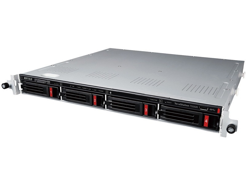 TS3420RN1604 4ベイラックマウントNAS 16TB