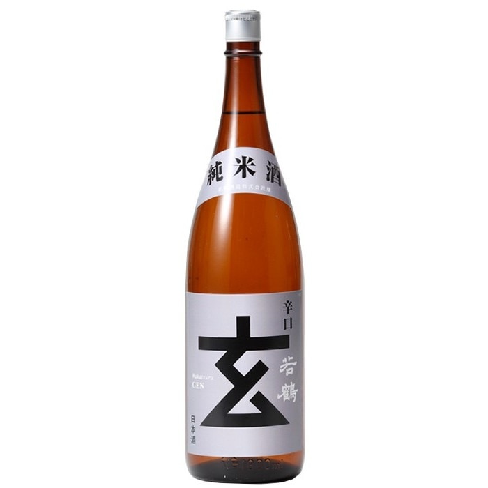 【送料無料】若鶴 辛口玄 プラチナラベル 1.8L6本【本州(一部地域を除く)は送料無料】